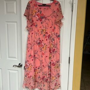 Lane Bryant 18w flutter sleeve dress